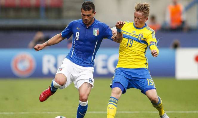 Italia vs Thuỵ Điển, 20h00 ngày 17/06