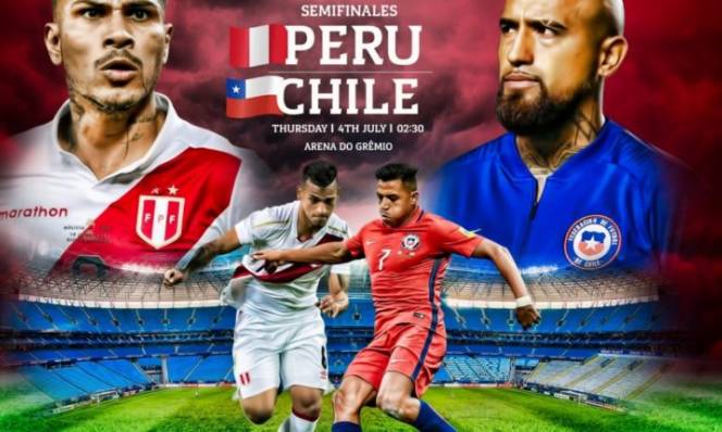 Nhận định bóng đá bán kết Copa America, Chile - Peru: Nhà vua hẹn đấu Brazil chung kết
